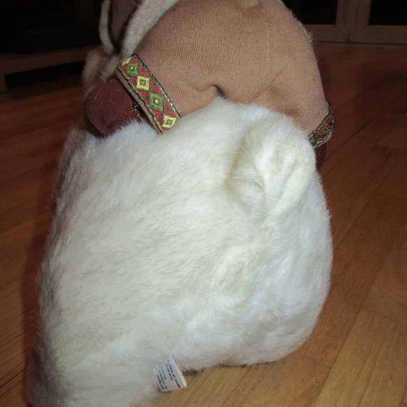VINTAGE HOUSE OF LOYD POLAR BEAR W/GIRLPLUSH! - Picture 6 of 8